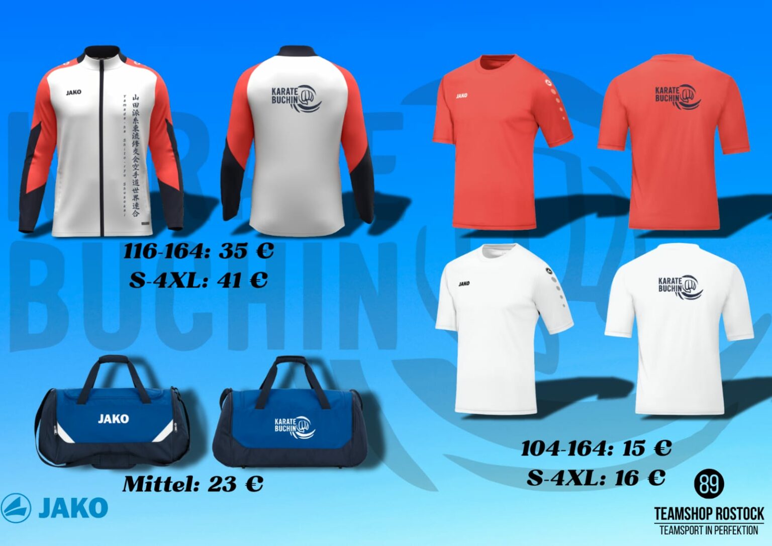 Unsere neuen Trainingsartikel 2025 // Karate Buchin